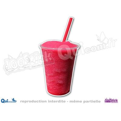 Autocollant Granita Rouge