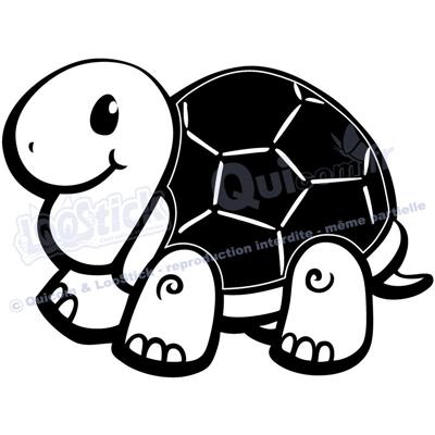 1 sticker TORTUE 27x20cm