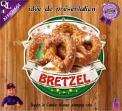 PANCARTE PLV PVC BRETZEL ruban forain