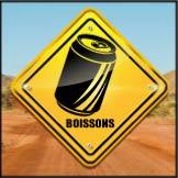 sticker food truck PANNEAU AUSTRALIEN boissons fraiches loostick adh�sif