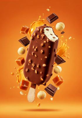 plv pub autocollante glace baton loostick