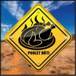 sticker food truck PANNEAU AUSTRALIEN POULET ROTI loostick adh�sif