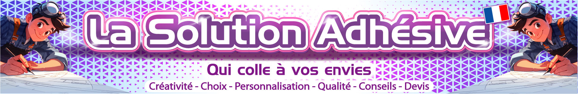 loostick publicité signalétique décoration adhésive