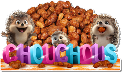 CHOUCHOUS sticker forain plv adhsive