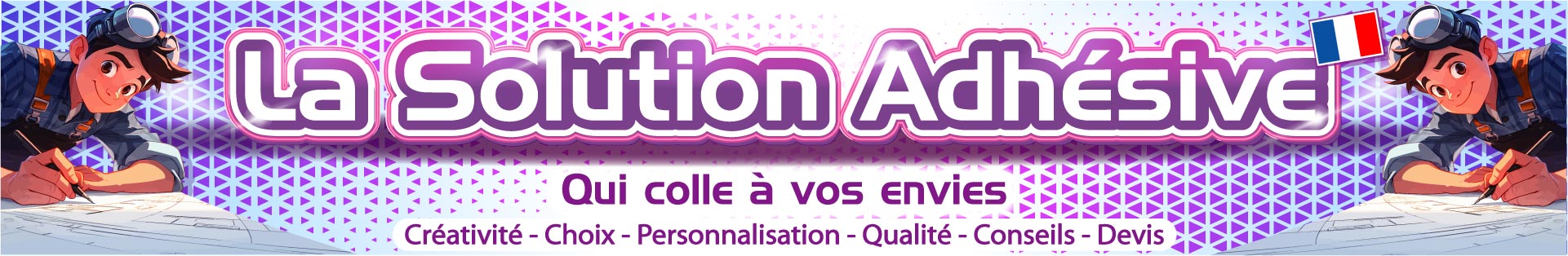 loostick publicit� signal�tique d�coration adh�sive