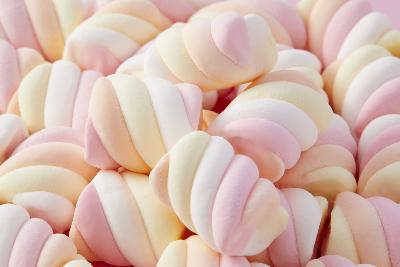 plv affiche autocollante bonbons guimauve confiserie foraine