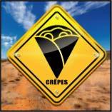 sticker food truck PANNEAU AUSTRALIEN crepes loostick adh�sif
