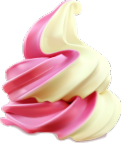 sticker glaces glacier italienne boules  emporter
