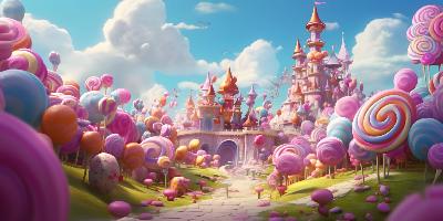 plv adh�sive forain bonbons loostick