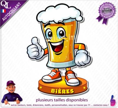 sticker BIERES FORAINE MANEGE