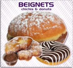 stickers publicit� beignets chichis forains