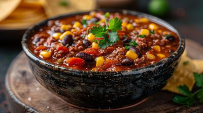 plv sticker sp�cialt� mexicaine chili con carn�  autocollant loostick