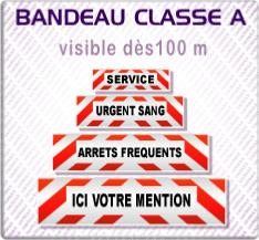bandeau r�fl�chissant service arrets frequents v�hicules