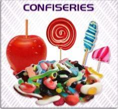 sticker autocollant confiserie foraine bonbons