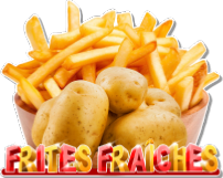 frites fraiches STICKER restaurant food truck