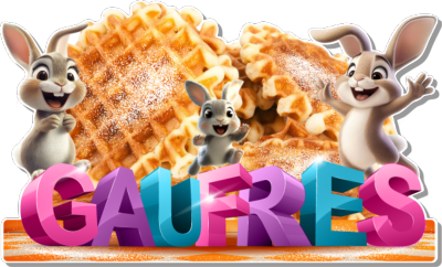 gaufres liegeoises sticker forains