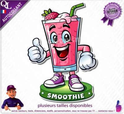 sticker SMOOTHIE FORAINE MANEGE
