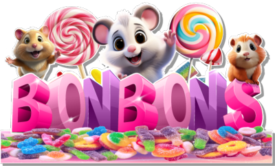BONBONS CONFISERIE FORAINE affiche poster autocvollant sticker plv publicit
