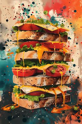 PLV ADHSIVE GLACES A L'italienne