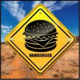 sticker food truck PANNEAU AUSTRALIEN hamburger loostick adh�sif