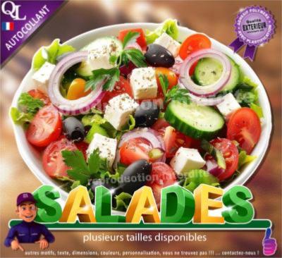 SALADES COMPOSEES STICKER restaurant saladerie