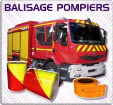 balisage bande r�fl�chissante pompiers